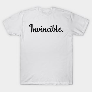 Invincible. T-Shirt